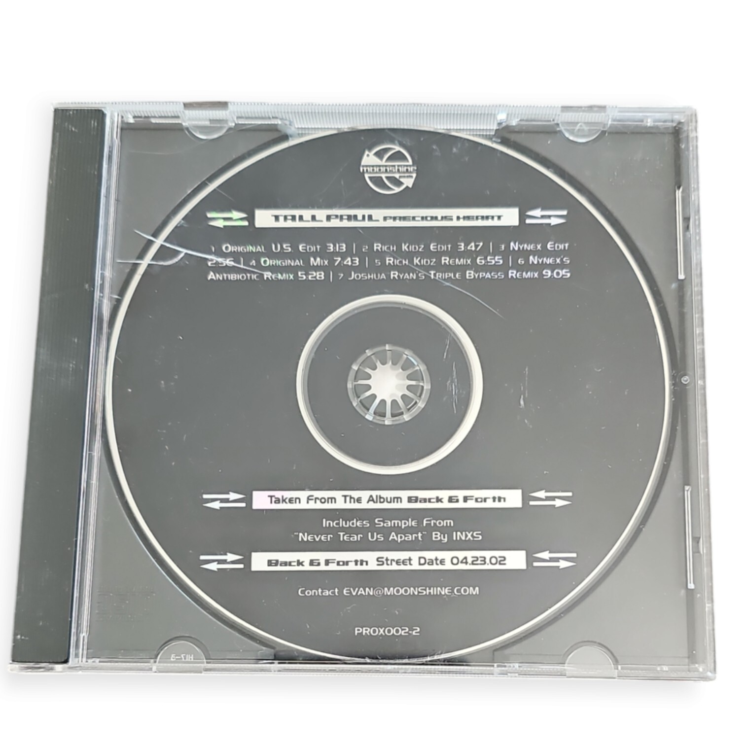 Tall Paul – Precious Heart [2001 Promotional CD Single]