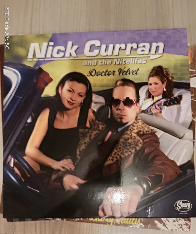Nick Curran LP rare Doctor Velvet Fantastic