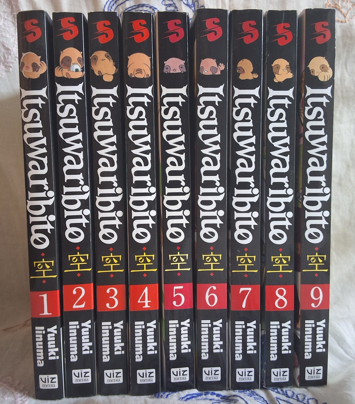Itsuwaribito vols 1-9 | Action Adventure Shounen manga series | by Yuuki Iinuma