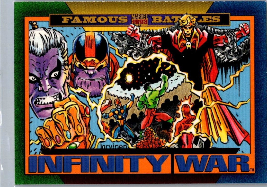 SkyBox Marvel Universe #156 Infinity War 1993
