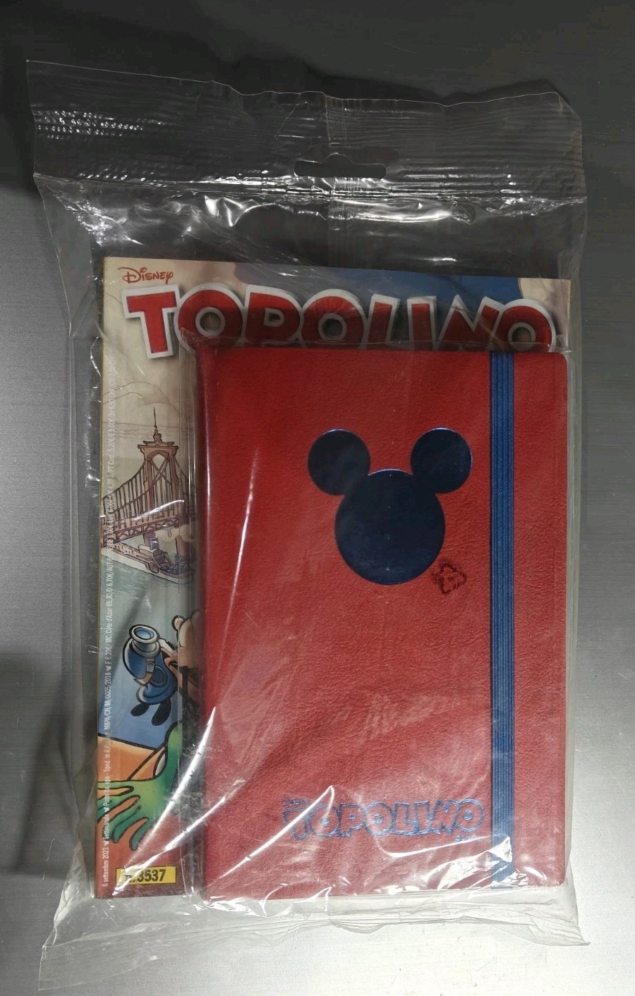 TOPOLINO 3537 + AGENDA Sealed Blisterato Limited Panini Disney No Variant Raro