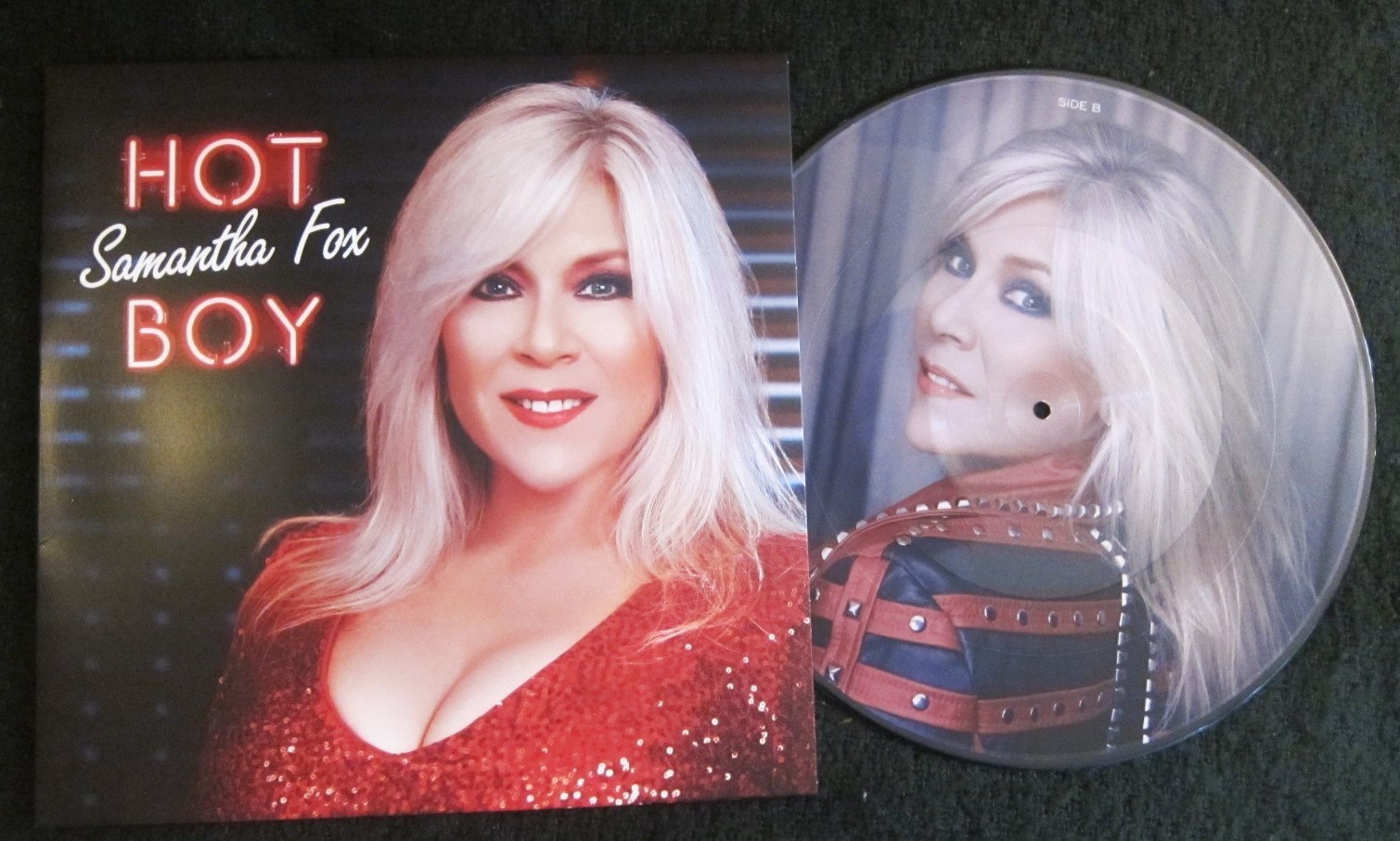 Samantha Fox - Hot Boy - Limited picture disc 12" single