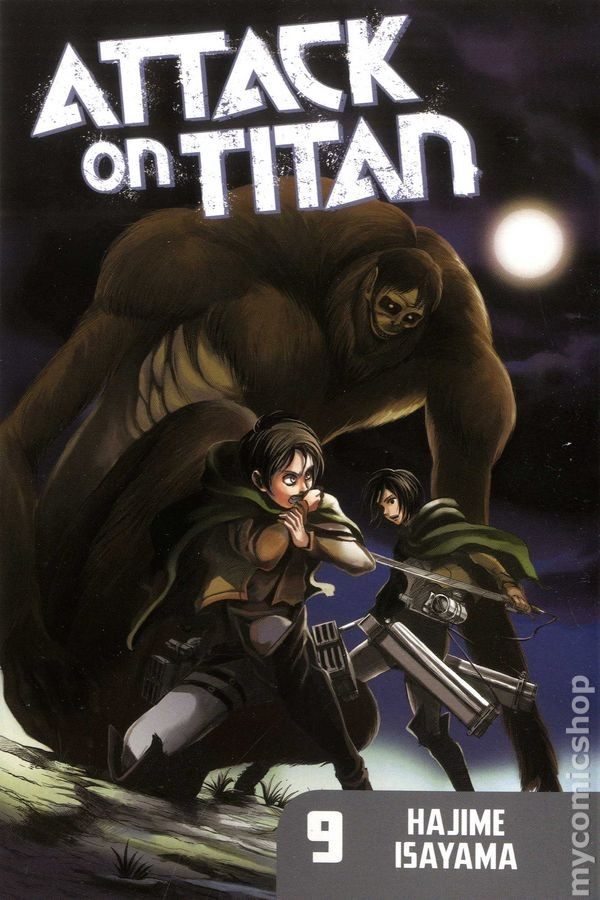 Attack on Titan GN #9-REP VG 2013 immagine stock basso grado