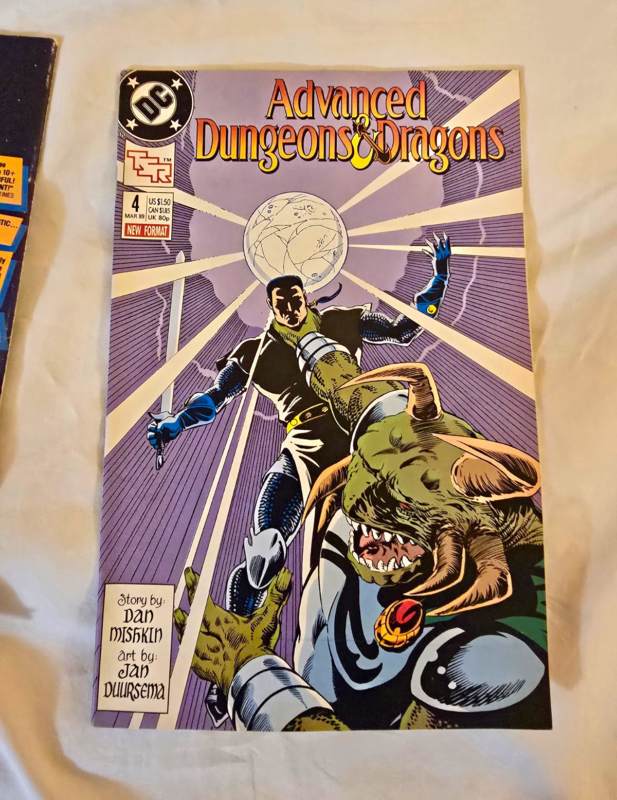 DC Comics Advanced Dungeons & Dragons #4 (1989) Dungeons & Dragons