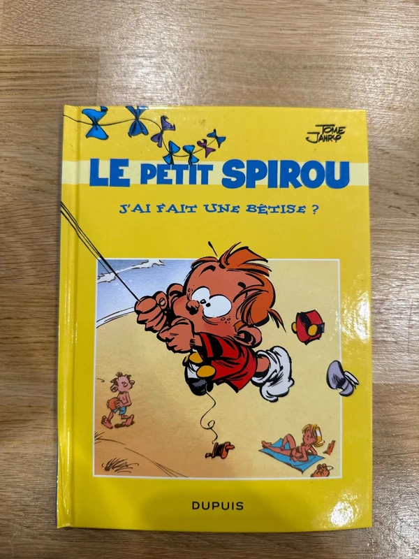 Le petit Spirou j’ai fait une bêtise ?