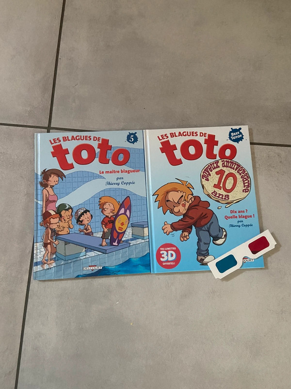 Lot livres Toto