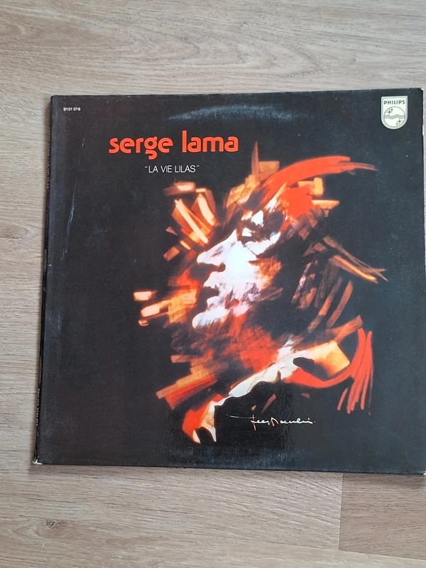 Serge Lama La Vie Lilas Vinyl (LP, Album) 1975