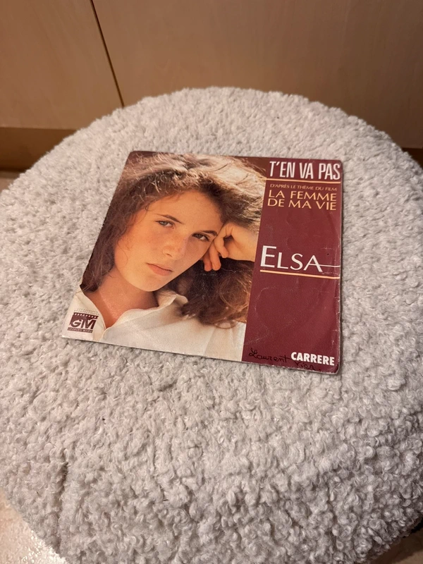 vinyle Elsa T’en va pas 45 tours