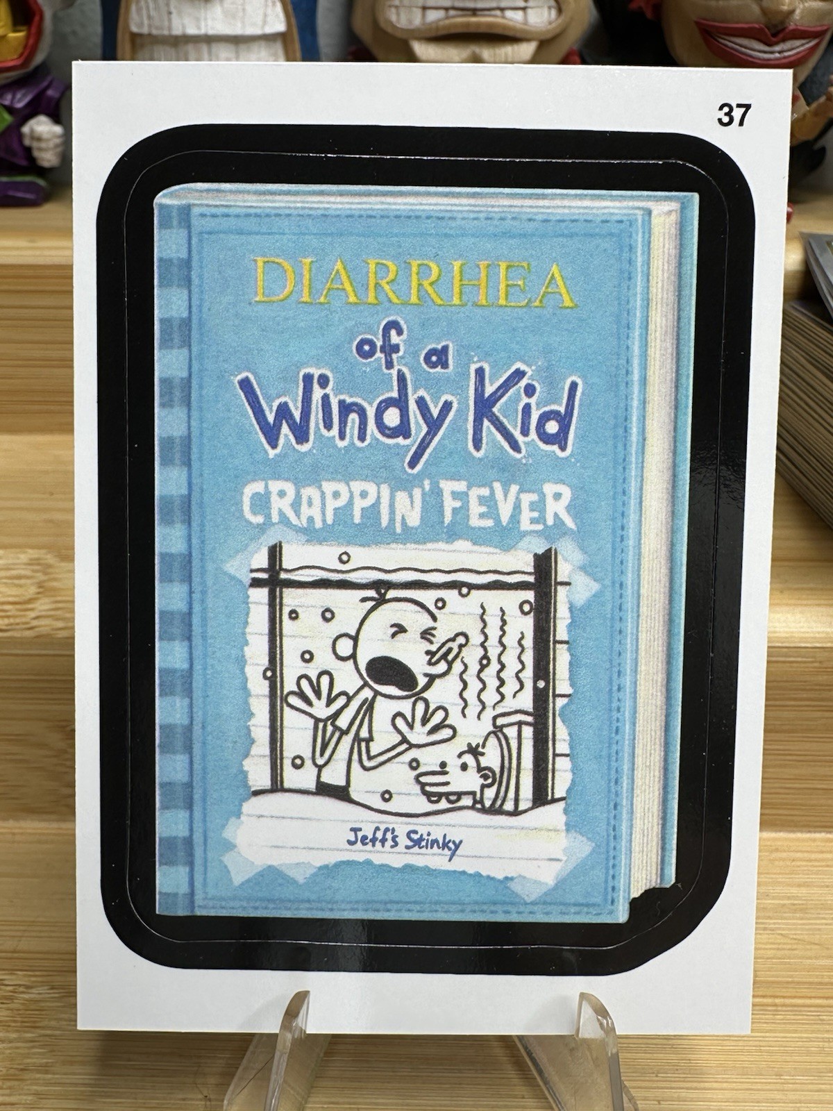 Diarrea Of A Windy Kid 2013 Topps Wacky Pacchetti