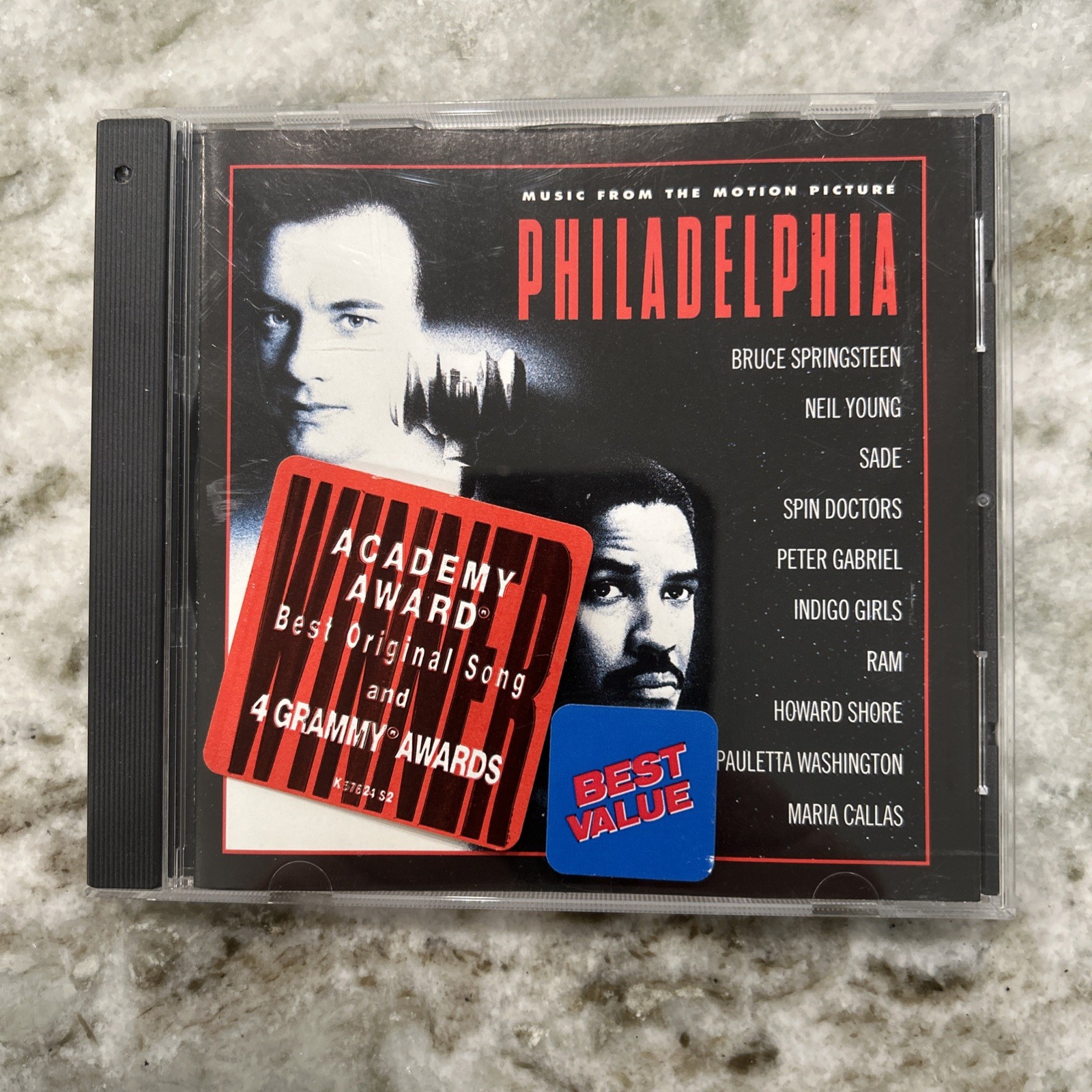 Philadelphia  CD Music From The Motion Picture - CD MINT