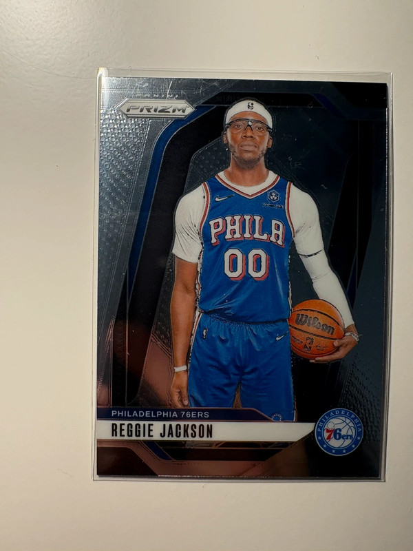 Reggie Jackson #162 – Panini Prizm Basketball 2024-25 – Philadelphia 76ers