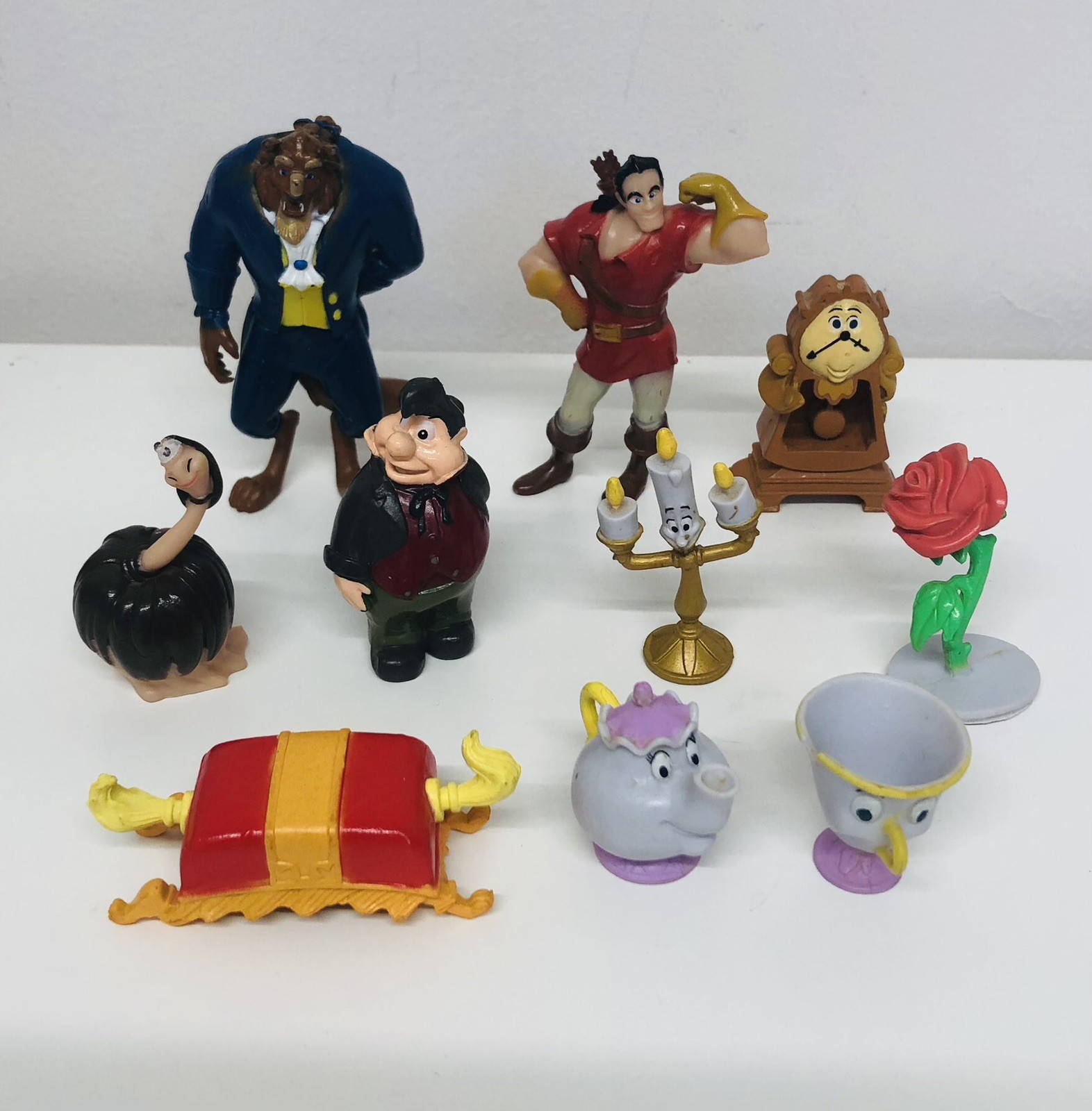 La Bella e la Bestia Pacchetto di 10 Personaggi Disney, Cake Topper