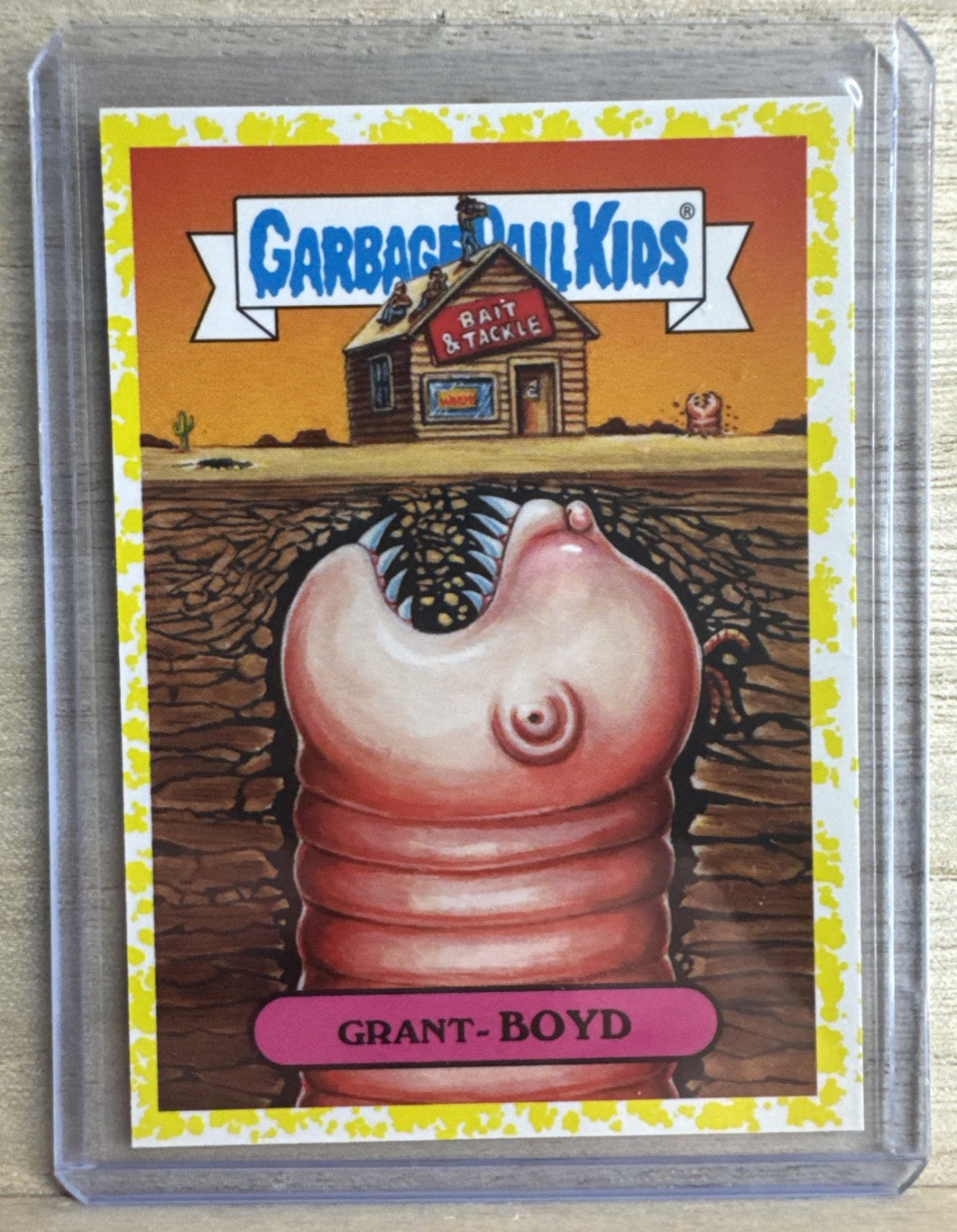 Topps Garbage Pail Kids 2018 - Grant Boyd - Giallo