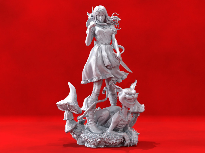 Alice Liddell - Alice: Madness Returns. Garage Kit