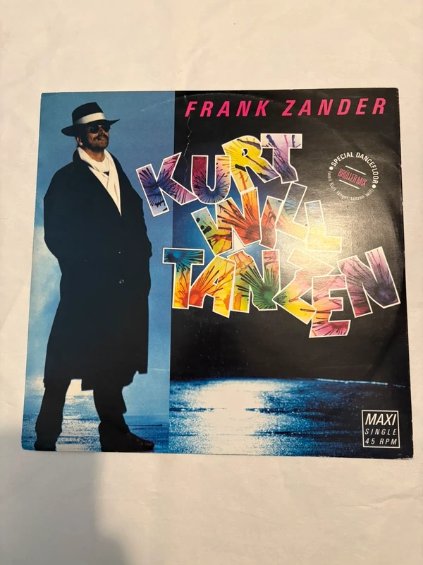 Frank Zander Lp Vinyl Schallplatte