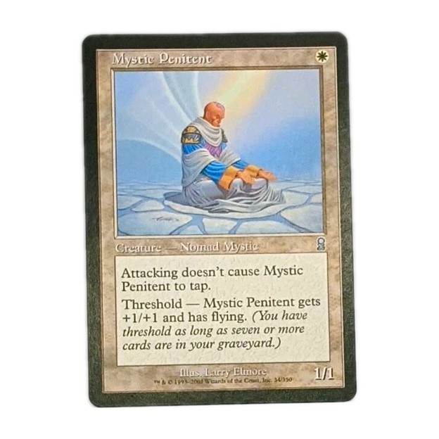 Mystic Penitent Odyssey 34 Uncommon White Creature Regular English MTG