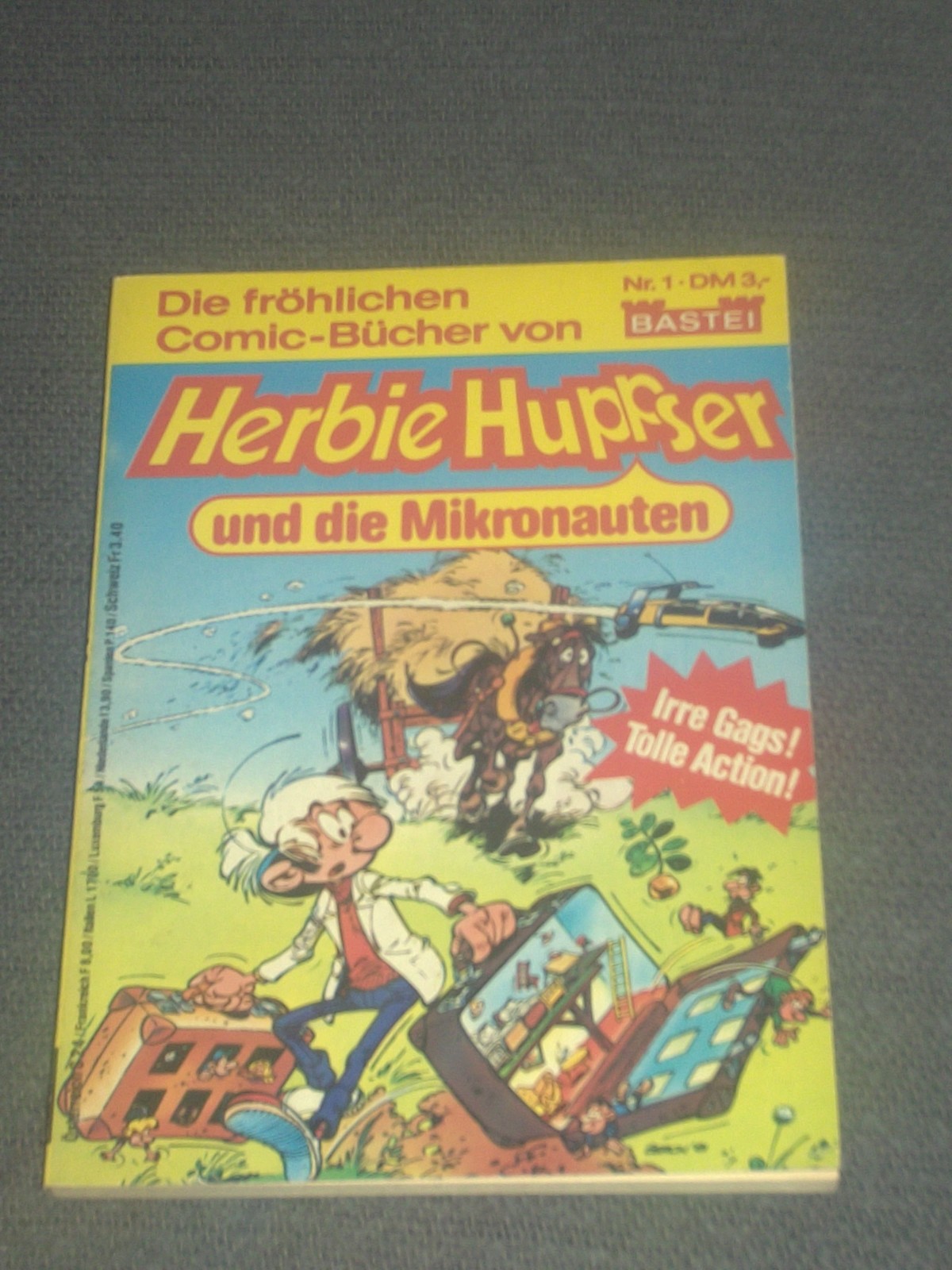 HERBIE HUPPSER E I MICRONAUTI FUMETTO TASCABILE VOLUME N.1