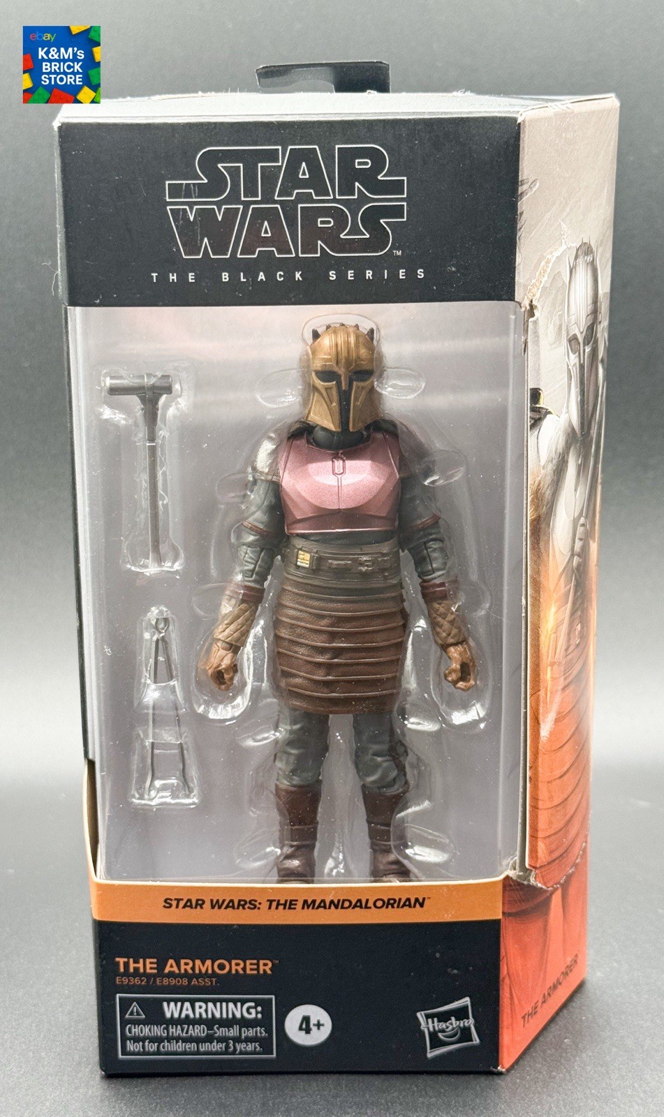 Star Wars The Black Series The Armorer Action Figure The Mandalorian #04 NUOVO