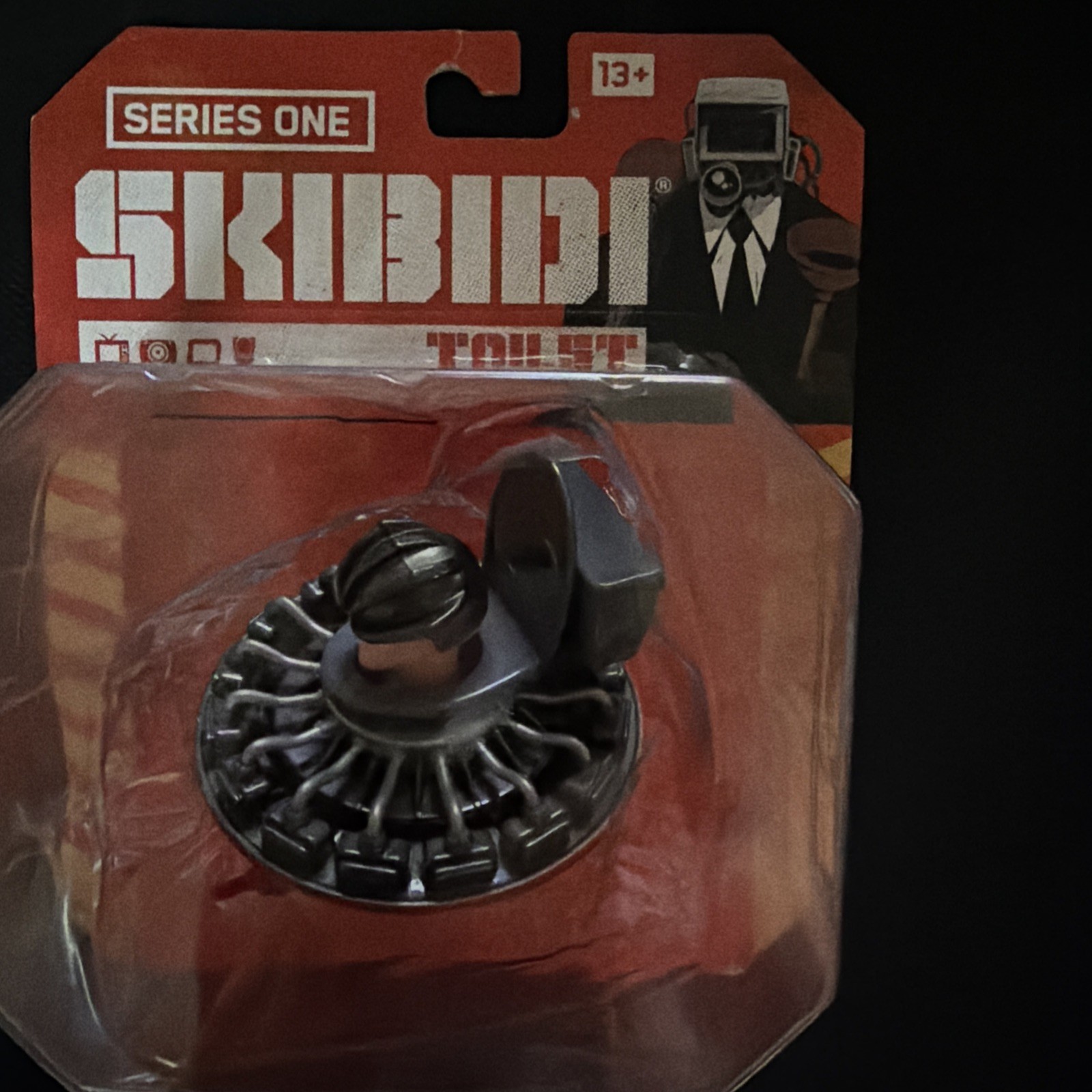 SKIBIDI TOILET - Modellino Assailant Astro Toilet - Nuovo con scatola serie 1 3"