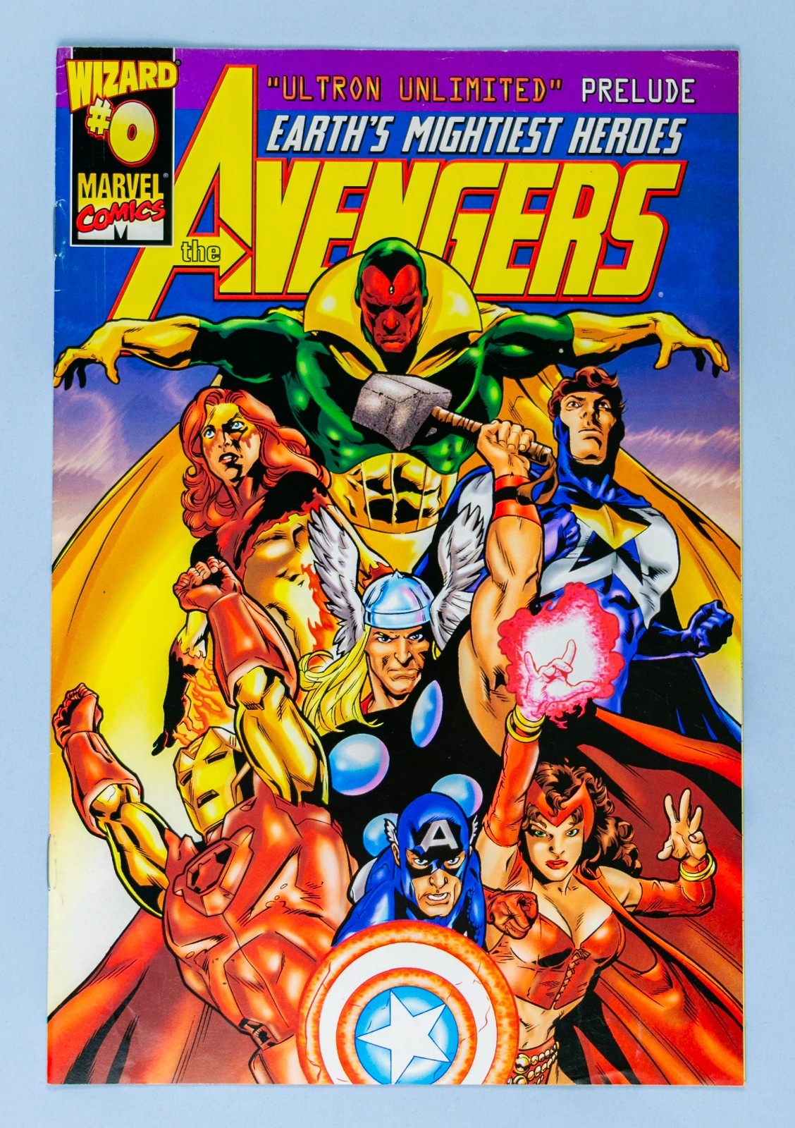 Avengers #0 (1999 Wizard/Marvel) Ultron Unlimited Prelude Promo! VF/NM