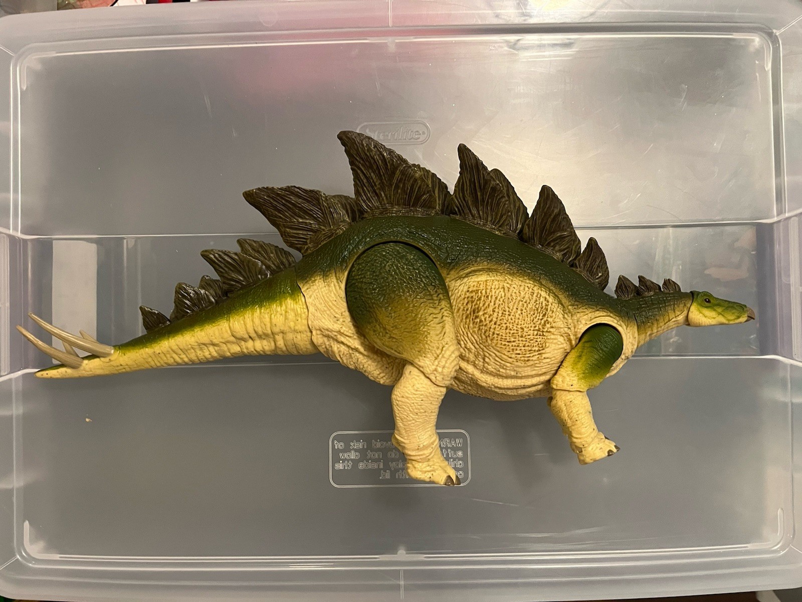 Stegosaurus Jurassic Park Hammond Collezione Mondo Perduto Dinosauro Figura Mattel