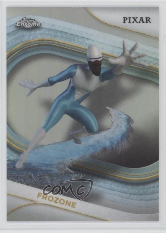 2025 Topps Chrome Disney Refractor Frozone #148 1th9