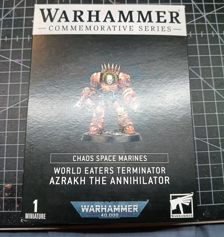 Figurine Warhammer 40K Commemorative series: Azrakh the annihilator