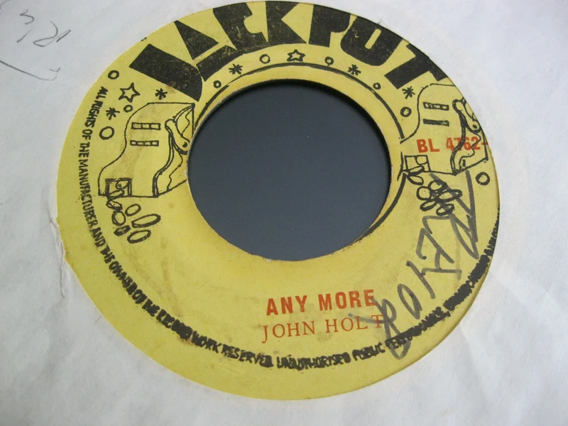 Reggae 45 7" John Holt – Lost Love / Any More