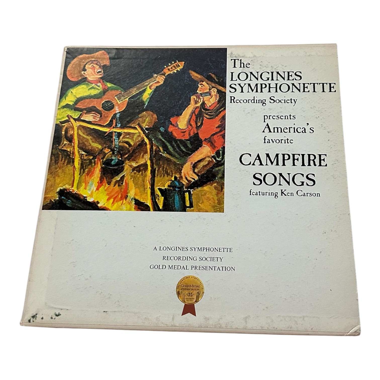 Campfire Songs Featuring Ken Carson Vinyl LP Longines Symphonette LWS 149