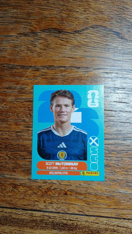 Sticker panini Scott McTominay