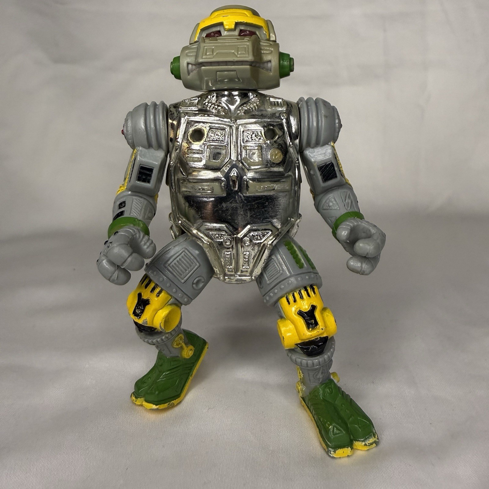 Vintage 1989 Metalhead Cyborg Robot Teenage Mutant Ninja Turtles TMNT