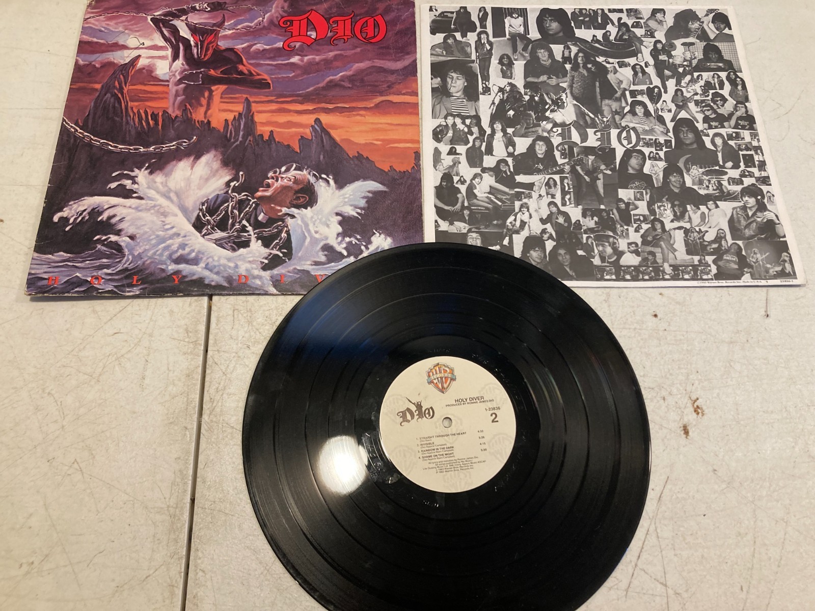 DIO - Holy Diver (180G Vinyl LP) 1983 Rhino Reserves RES1-23836