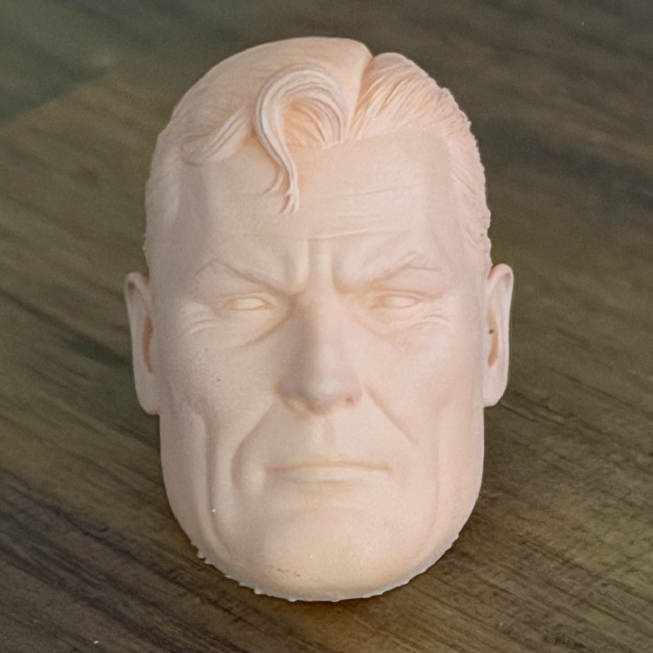 Custom Tony Mei Unpainted Alex Ross Superman Head