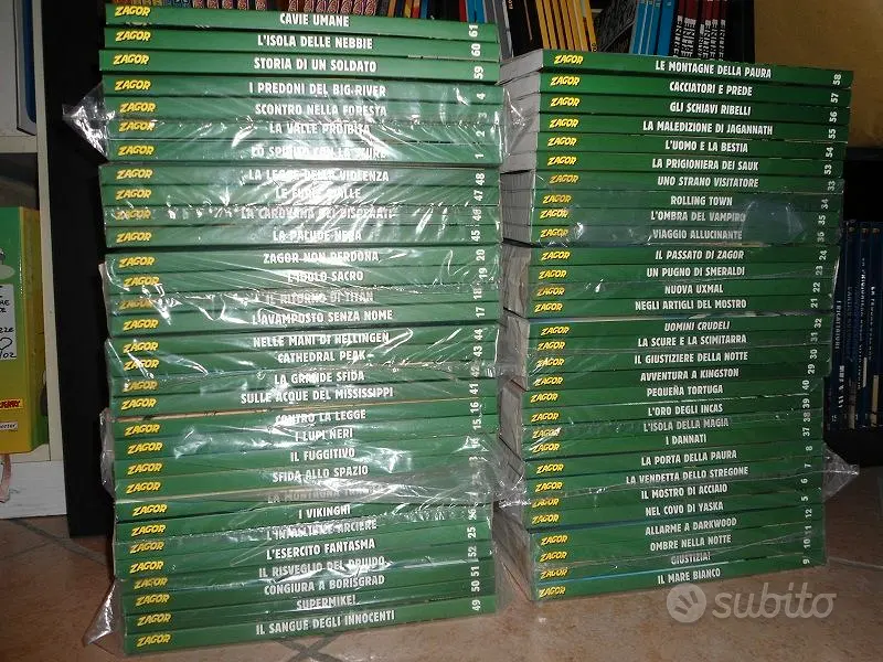 FUMETTI ZAGOR COLLEZIONE STORICA A COLORI