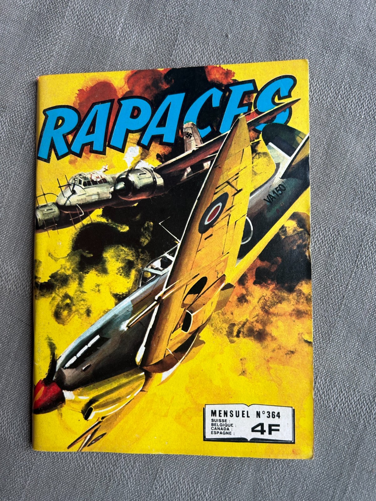 RAPACES N°364 ÉDITION IMPERIA 1981 EN BON ÉTAT / TRÈS BON ÉTAT