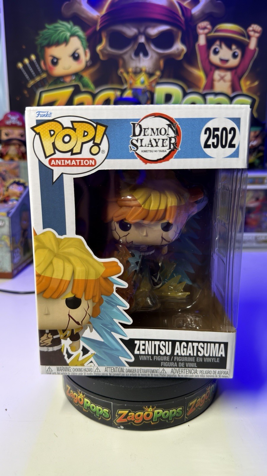 Funko Pop Zenitsu Agatsuma 2502 Demon Slayer