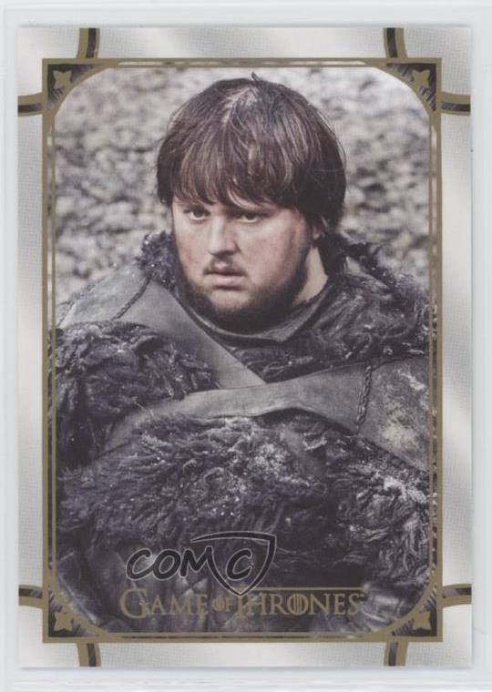 2021 Game of Thrones The Iron Anniversary Serie 1 Oro 62/99 Samwell Tarly a0l