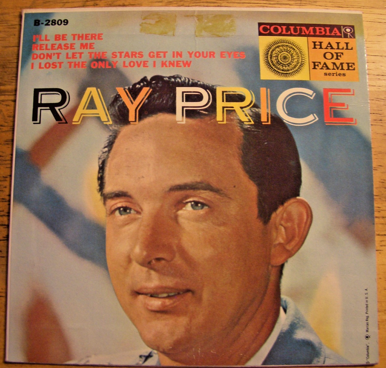 RAY PRICE ~ SELF TITLED ~ 195? ~ 45 RPM ~ EP ~ RECORD  NM COVER EX