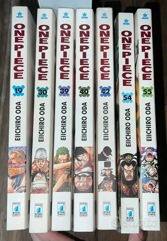 Lotto Manga One Piece New Edition Star Comics