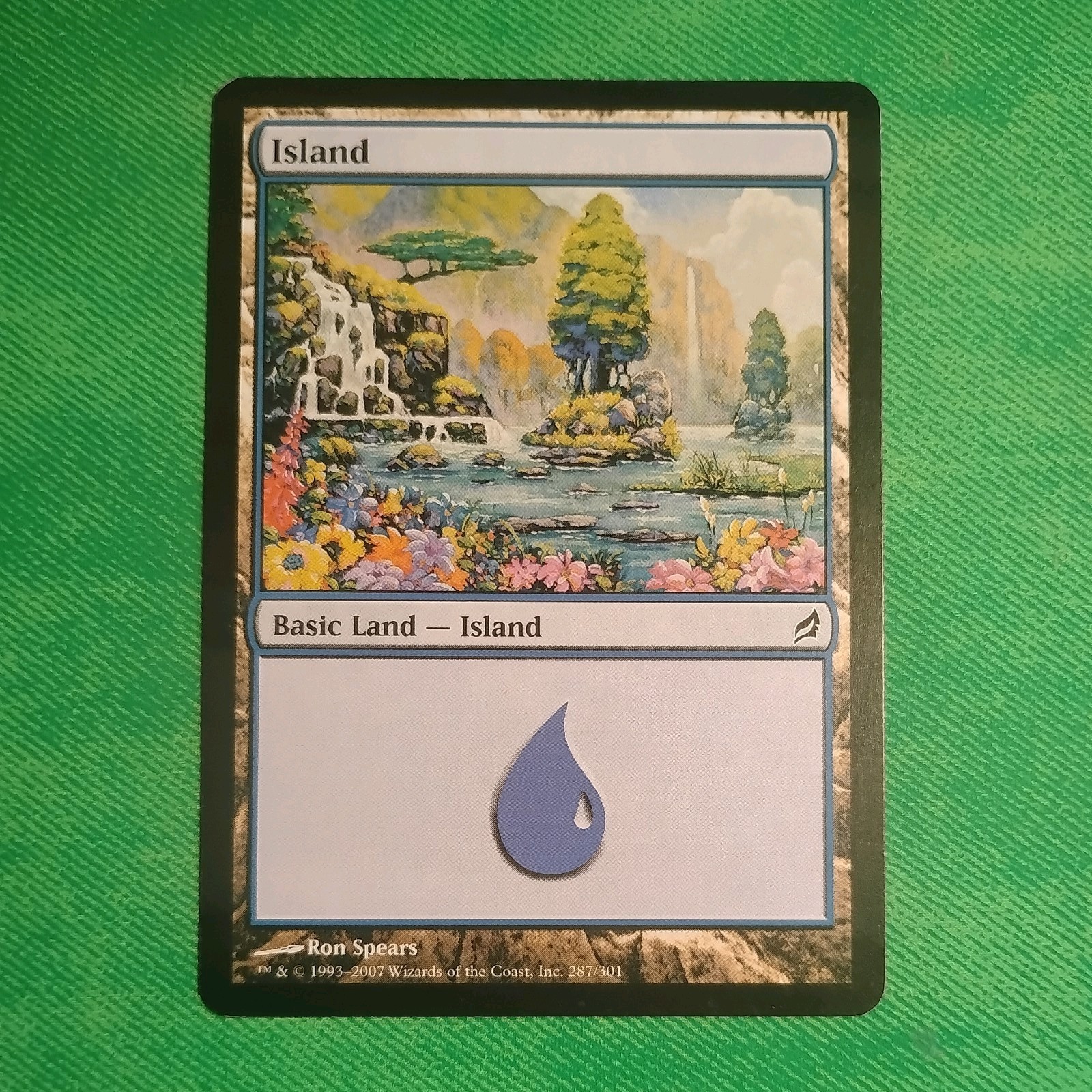 Magic The Gathering MTG Island 287 LP Lorwyn - 
