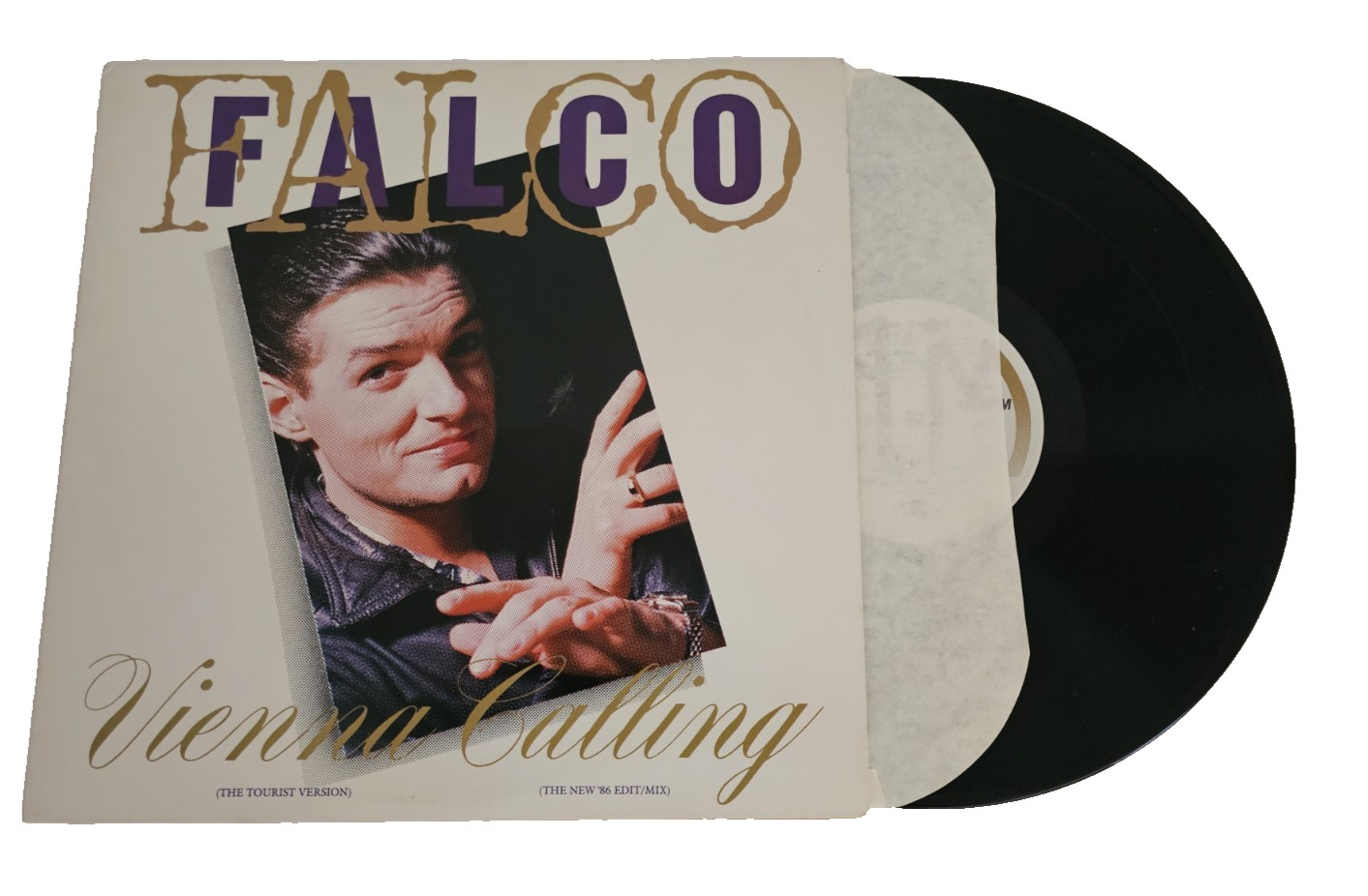 Falco - Vienna Calling 12" - 1985 Vinyl LP EXC/EXC