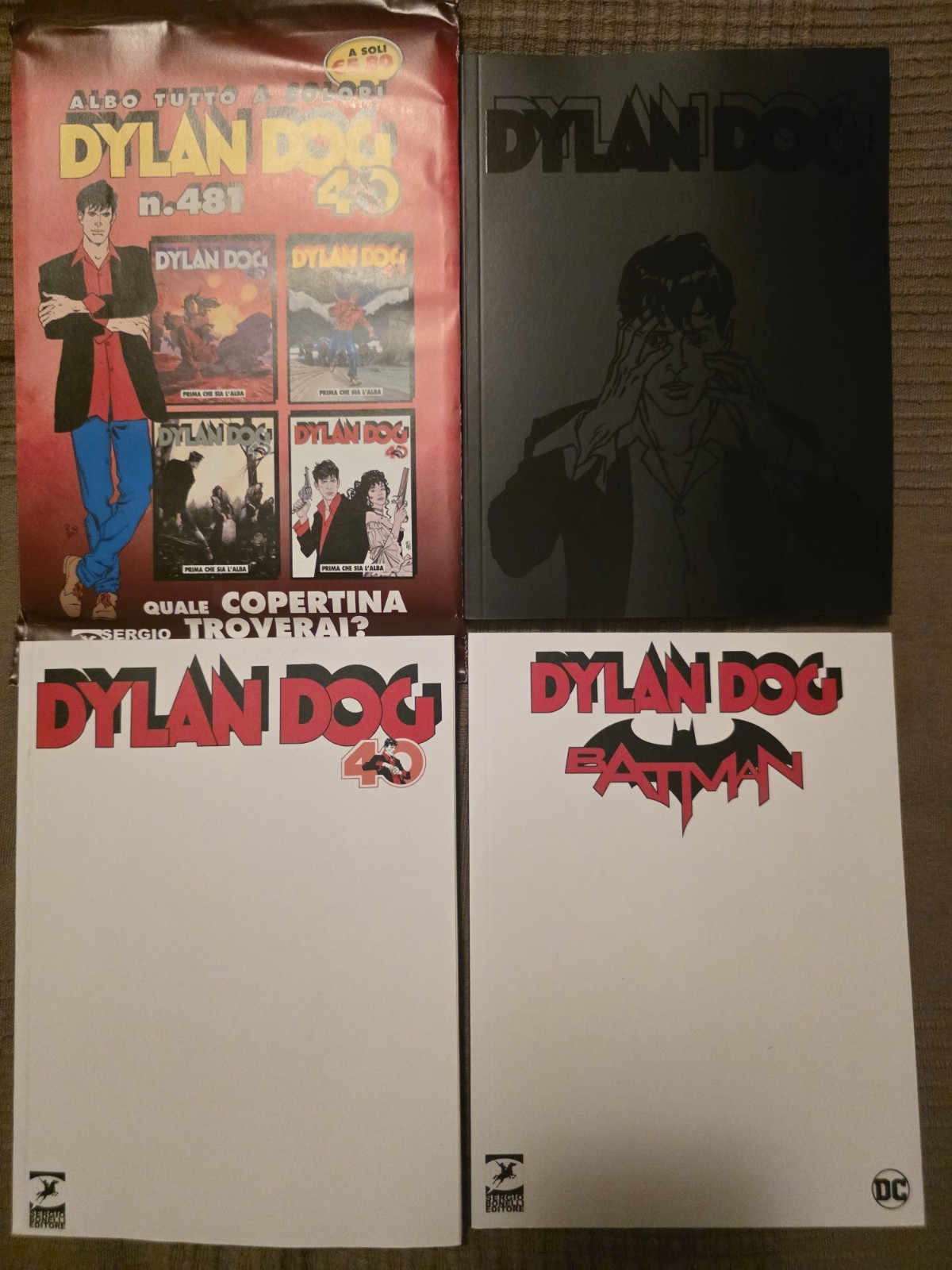 Dylan Dog - Lotto Variant & Altro - 40° Anniversario