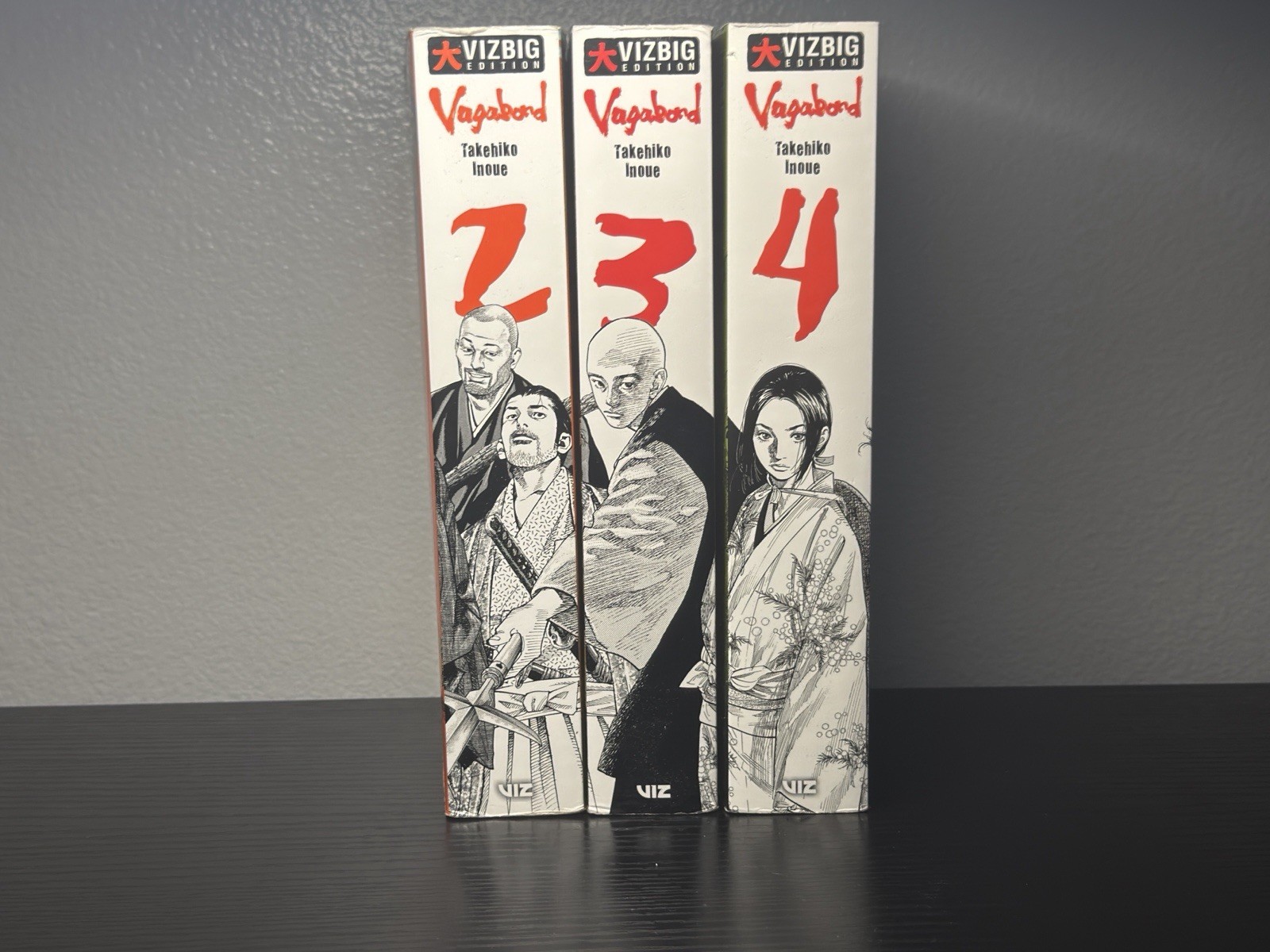 Vagabond Manga 2, 3, 4