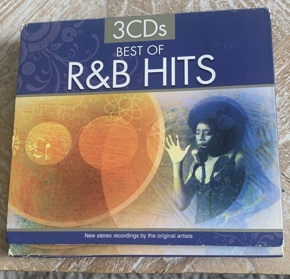 BEST OF R&B (3 CD Set) Digi Pack Stereo Recordings By Original Artists