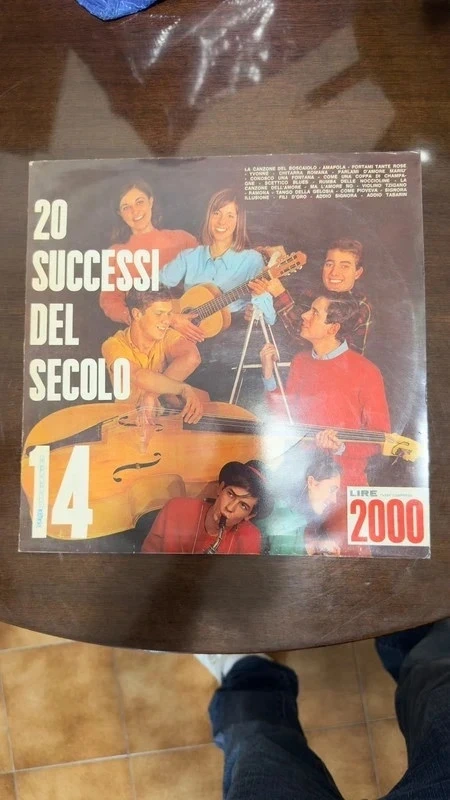 : 20 Successi Del Secolo N.13 E N.14 Vinile Serie Oro Lire 2000 - Compilation 60s vintage