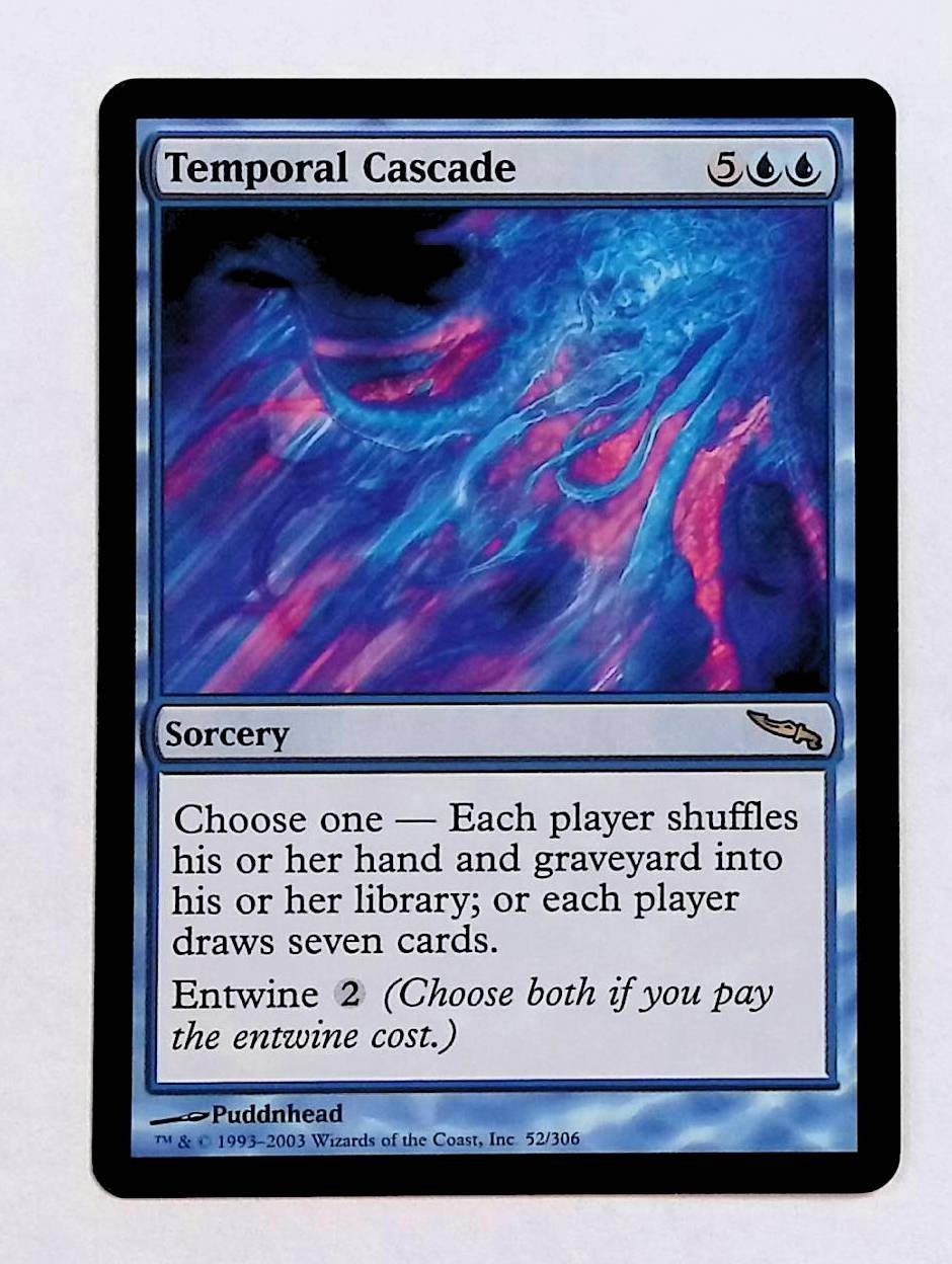 Temporal Cascade Magic the Gathering Mirrodin Stregoneria Rara