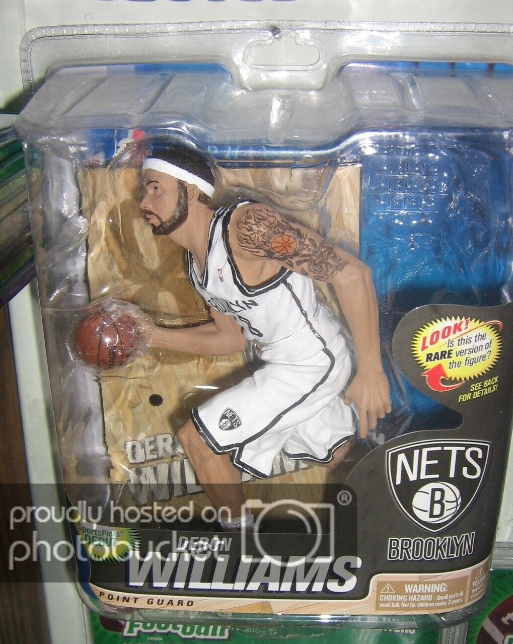 DERON WILLIAMS - Figurina Mcfarlane Sports NBA Serie 22 - Reti