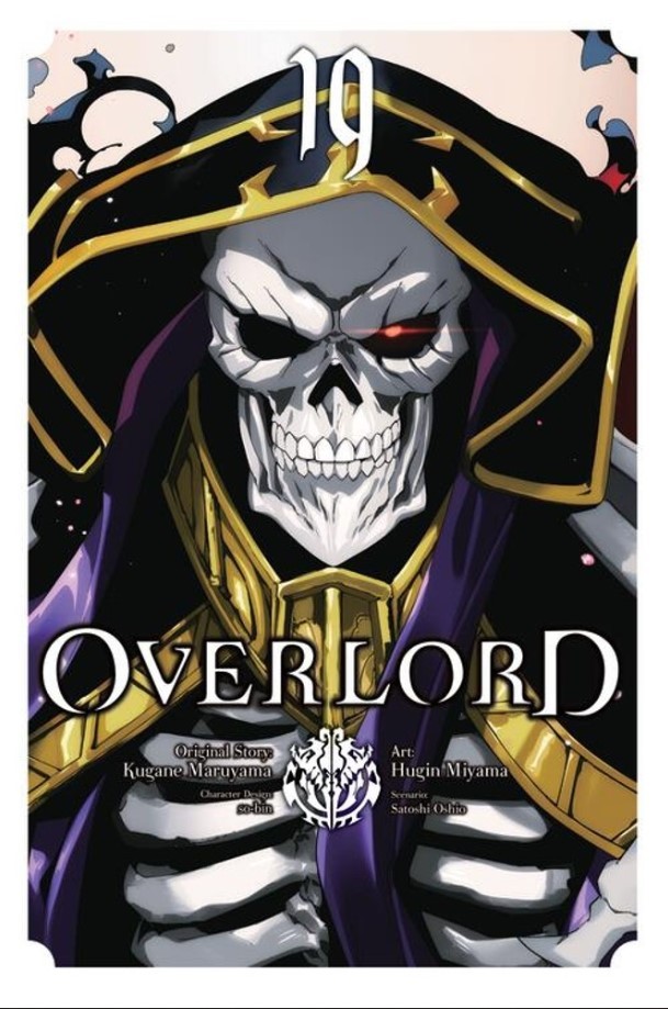 YEN PRESS Overlord  (English V.) 19 by Kugane Maruyama, Satoshi Oshio 2024