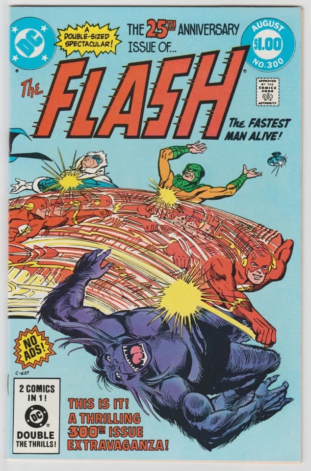 The Flash #300 (08/1981) Edizione 25° Anniversario CHIAVE!! L'uomo più veloce del mondo!