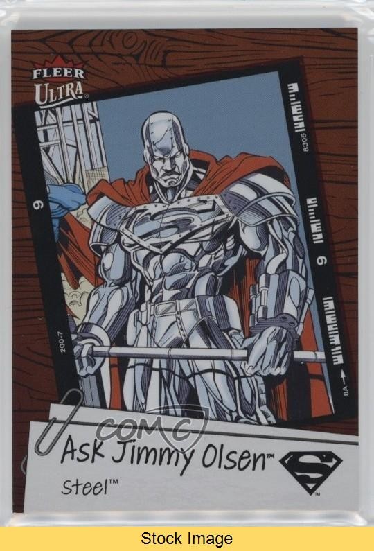 2026 Fleer Ultra Superman Ask Jimmy Olsen Steel #LC-9 READ 1uk4